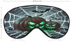 Green Pumpkin Sleep Mask for Women Men Soft Breathable Eye Masks Light Blocking Sleeping Mask for Side Sleeper Eye Cover Night Blindfold Sleep Shade Cover for Sleeping Travel Nap