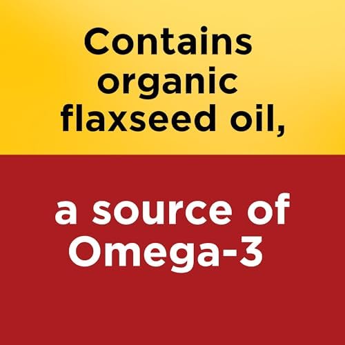 Nature Made Extra Strength Flaxseed Oil 1400 mg, Fish Free Omega 3 Supplement, Dietary Supplement for Heart Health Support, 100 Softgels, 100 Day Supply