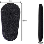 60 Pairs Adhesive Eyeglass Nose Pads Soft Foam Nose Pads Self Anti-Slip Eyeglass Nose Pads Thin Nosepads for Eyeglasses Sunglasses (Black)
