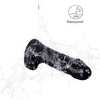 4 Inches Mini Realistic Dildo for Beginners, Adult Sex Toys for G spot Stimulator Anal Plug Playing & Training Sets, Anal Plug Dildos for Women/Men/Gay (Black)