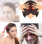 Head Massager - 2pcs, Hand held Scalp Massager, Deep Relaxation & Stress Suitable for Home, Office and Travel