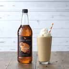 Sweetbird Caramel Flavored Sugar Free Syrup – 1 Liter (Vegan, GMO Free, All Natural)