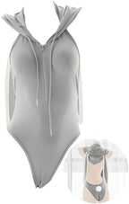 JasmyGirls Anime Lingerie Sexy Bunny Cosplay Costume Kawaii Maid Outfit Japanese Cute Roleplay Bodysuit Lolita Hoodie