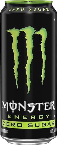 Monster Energy Drink Variety -Low Calorie Pack - 16 ounce (Pack of 12) + Stinger Energy Chews