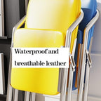 Office Chair Folding - Padded Seat for Kitchen,Picnic - Lightweight Guest Seating