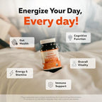 Organic Cordyceps Mushroom Extract - 70% Beta Glucans - Highest Active Nutrient Levels, Max Potency Cordyceps Capsules, US Grown + Ultrasonic Extraction - Performance, Immunity & Energy - 60 Capsules