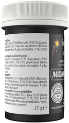 MIDNIGHT BLACK Sugarflair Pastel Paste Edible Concentrated Food Icing Colouring