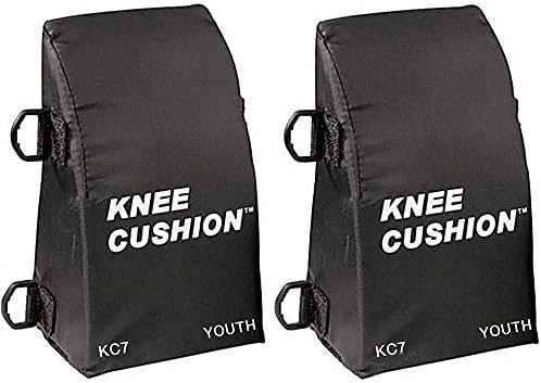 Martin Sports Baseball/Softball YOUTH Catcher's Knee Savers, < 5ft. 6in. (Black)