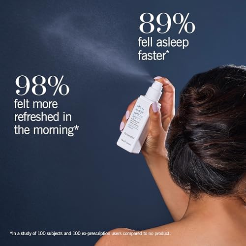 This Works Deep Sleep Pillow Spray with Lavender, Vetivert & Chamomile – Natural Aromatherapy Sleep Mist for Bedtime Relaxation, 75ml / 2.5 fl oz
