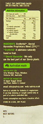 NATIVA Stevia Sweetener 80 Sticks, 160 GR