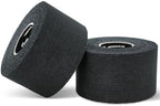 Meister Elite Athletic Tape - Breathable High-Adhesive Trainer's Tape - 2 Roll Pack - Black