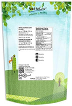 Food to Live Whole Grain Oat Flour – Finely Ground from Whole Grain Oat Groats, Vegan. Rich in Fiber, Protein. Perfect for Flour Blends. Great for Baking Muffins, Fluffy Cakes, Bread, and Pancakes