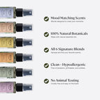 SPRIG BY KOHLER Body & Linen Mist Variety Pack, 100% Natural Fragrance & Essiential Oils, for Linens, Clothing, or Skin - Six 1 oz scents