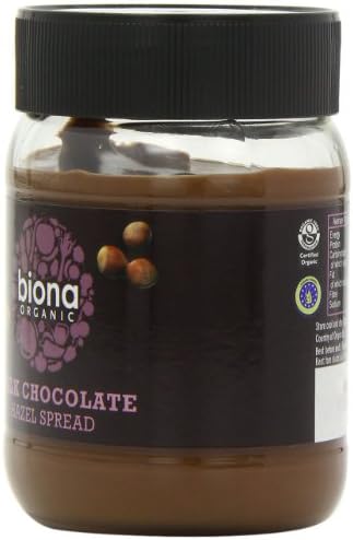 Biona Organic Chocolate Hazelnut Spread 350 g (Pack of 6)