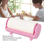 Sonew Nail Art Stamper Pattern Removal Tool, Professional Diy Nail Stamper Oil Absorbing Device with Refill for Woman Home Diy and Nail Salon, Easy Removal Fast Absorbing