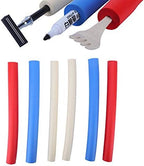 Akozon Foam Handle Sleeve, 6Pcs Non Slip Foam Handle Cover Utensils Pen Foam Grip Tubing for Elderly Foam Tubing Grip