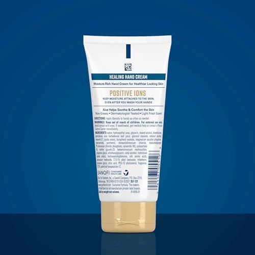 Gold Bond Healing Hand Cream, 3 oz., Gold Bond Hand Cream With Aloe, Moisture That Lasts Through Handwashing