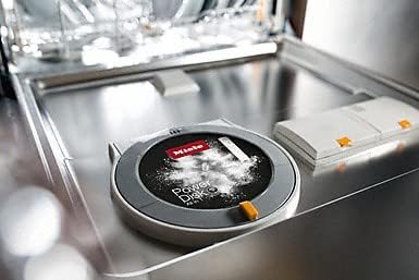 Miele PowerDisk All in 1 Dishwasher Detergent for Dishwashers with AutoDos, 6-Pack & Dishwasher Rinse Aid, for Optimal Drying and Sparkling Finish with Glass Protection Formula, 16.9 oz