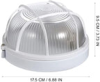 Portable Sauna Explosion-Proof Light 6.88X6.88X3.74In Waterproof Steam Room Lamp Well Lighting Fitting Durable Frosted Glass