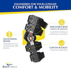 Brace Direct Breg T Scope Premier XL Post Op Knee Brace for ACL MCL PCL Surgery Adjustable ROM L1833 L1832 (Thighs Up to 35.5")