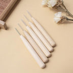 Bamboo Handle Interdental Brushes Toothpick Dental Flossing Head Toothpick Cleaning Tool for Sensitive Teeth Post-Dental Care 30pcs