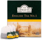 Ahmad Tea English Tea No.1 Tagged Teabags, 100 Count,3922-1