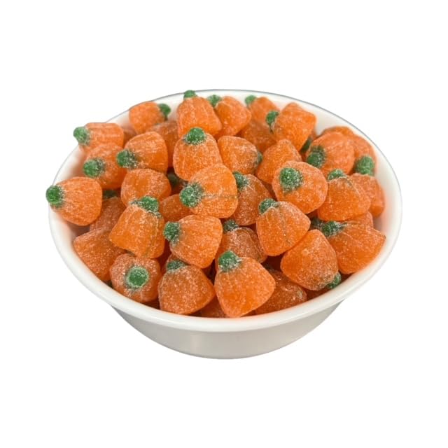 Jelly Pumpkins (Orange Flavor)- 1 Pound Resealable Bag