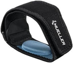 MUELLER Esports Medicine Adjustable Elbow Brace with Gel Pad for Men and Women, Elbow Pain Relief Support Sleeve, 6 KTape Strips Included, Ideal for Gamer's Console and Mouse Elbow, Black, One Size