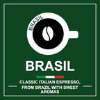 100 Italian Coffee for Espresso Lovers Aluminium Capsules compatible with Original Line Nespresso machines (1 Count (Pack of 100), Aluminum Brasil)