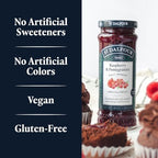 St. Dalfour Raspberry & Pomegranate Fruit Spread - 10oz - 100% from Fruit, No Artificial Ingredients, Non-GMO, No Cane Sugars, All Natural