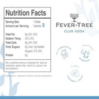 Fever-Tree Premium Club Soda, 16.9 Fl Oz Glass Bottle (8 Count)