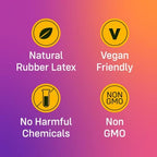 ONE Condoms Mixed Pleasures | Variety of Thin, Glow in The Dark, Studded, and More | 36 Pack