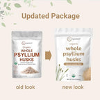 Micro Ingredients Organic Whole Psyllium Husks, 3lbs | Daily Soluble Fiber Supplement with Prebiotics | Psyllium Husk Sourced from India | Non-GMO, Keto Friendly, Vegan