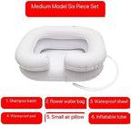 Bed-Ridden Shampoo Basin Patients with Elderly Home Care Pregnant Women Adult Lying in Bed Inflatable Care