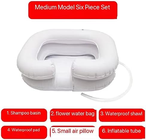 Bed-Ridden Shampoo Basin Patients with Elderly Home Care Pregnant Women Adult Lying in Bed Inflatable Care