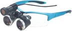 3.5X/2.5X LED Dental Binocular Magnifier for Surgery and Aesthetics (Blue, 2.5X)