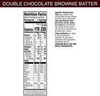 Krave Cold Breakfast Cereal, Chocolate Cereal, Kids Snacks, Double Chocolate Brownie Batter, 10.5oz Box