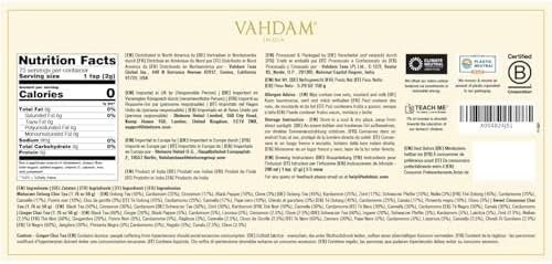 VAHDAM, Oprah's Favorite Tea Gift Set | 3 Premium Chai Teas in Golden Tin Caddy Gift Box | Exotic Chai Tea Blends | Gluten Free, Non GMO | Gifts for Men And Women