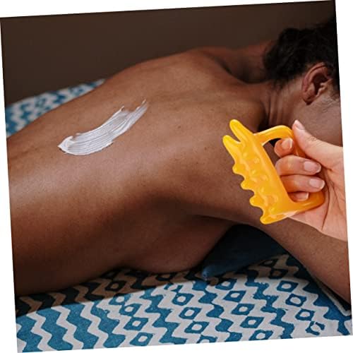 Beaupretty 2pcs Fascia Massage Tool Scraping Massage Comb Trumpet Household Comb The Face Neck Back Shoulder Massagers Shoulder Back Resin Massager Body Massage Tool Guasha Facial Tool
