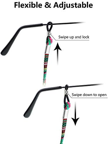Frienda 8 Pieces Eyeglass Holder Strap Eyeglass Chain Cord Lanyard for Women