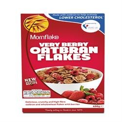 Mornflake Oatbran Flakes Very Berry 400g