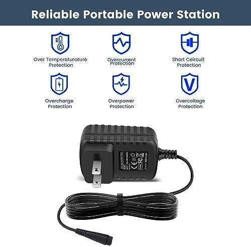 5.4V Charger for Panasonic Arc3 Arc4 Arc5 Shaver Compatible with Panasonic ES-RT31 ES-LT2A ER-SB40 ES-ED70 ES-LL21 ES-WD22 ES-LA63 ES-LF30 ES-RF31 ES-WS10 Shaver Adapter Power Cord