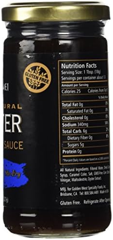 Wok Mei Gluten Free Oyster Sauce, 8 Oz. (2 Pack)