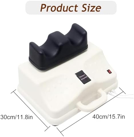 Swing Foot Massager, Portable Electric Aerobic Exerciser, 10 Gear Speed Adjustable, Relax Foot Pain Relief,Fitness Blood Chi Machine with Controller