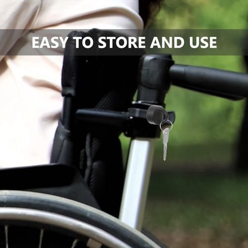 Uonlytech Mobility Scooter Key Replacement with Pull-Out Design for Electric Wheelchair and Scooter Durable Portable Accessory for Elderly Mobility Aids