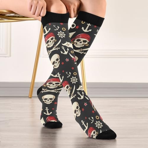 Pigsaly Ceramic Mugs Coffee Cups Womens Knee High Socks Love Compression Socks Athletic Tube Sock Outdoor Sport Socks