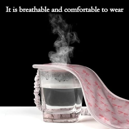 Pink Bow Sleep Mask for Women, Pink Sleep Mask, Night Masks for Sleeping for Women, Double Layer Silk Filling and Elastic Strap, Travel and Nap, Soft Eye Cover Eyeshade