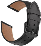 AK Leather Band for Amazfit GTR 4/ GTR 3 Pro, 22mm Quick-Release Adjustable Strap with Metal Buckle for Women Men, Soft Replacement Wristband for Amazfit GTR Smartwatches