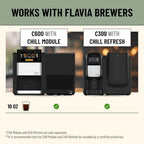 Flavia Strawberry Basil Infused Water Freshpacks works only with Flavia Brewers (Case of 100)