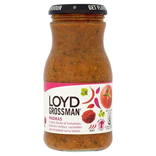 Loyd Grossman Madras Curry Sauce - 350g (0.77 lbs)